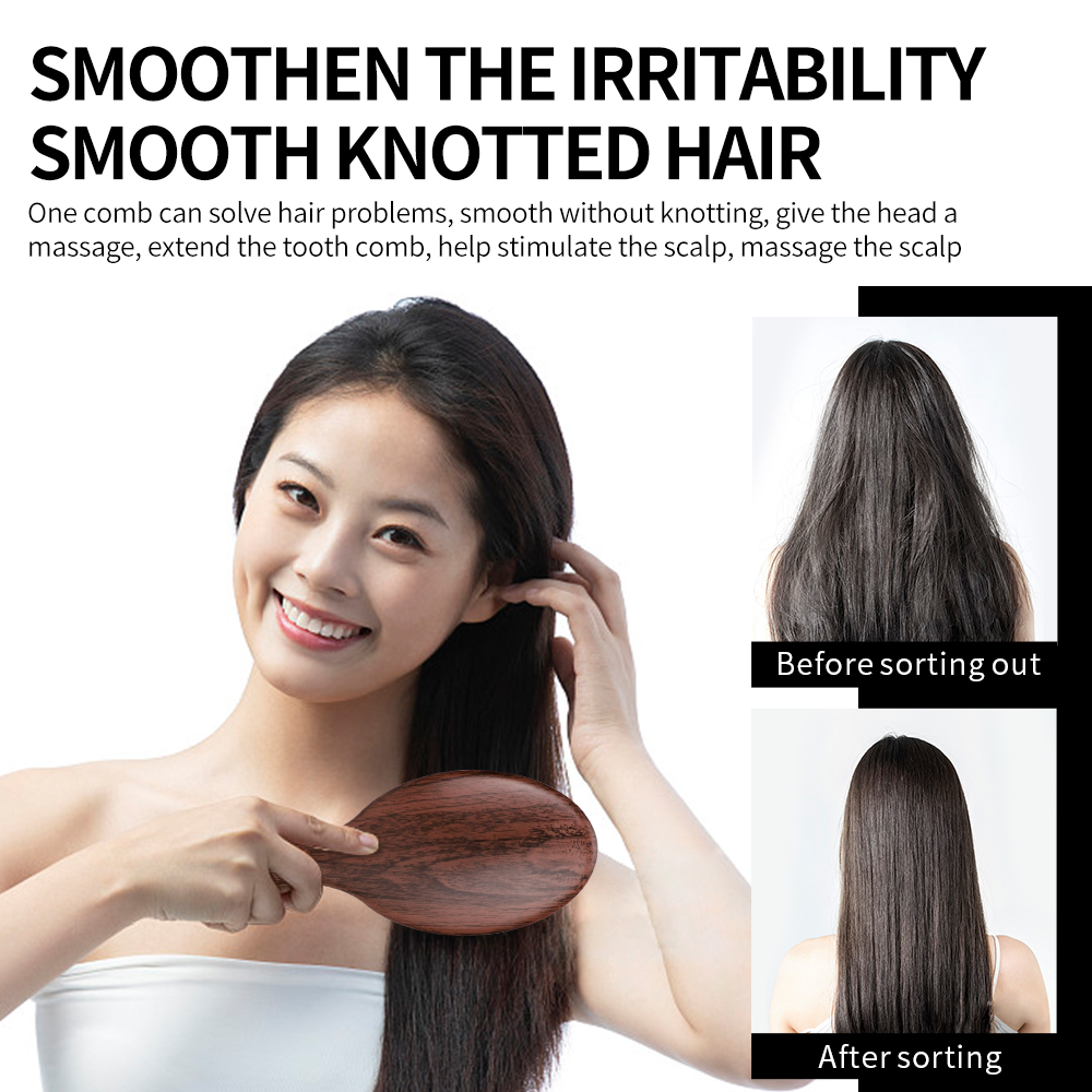 Anti-static Hair Brush Knot Detangling